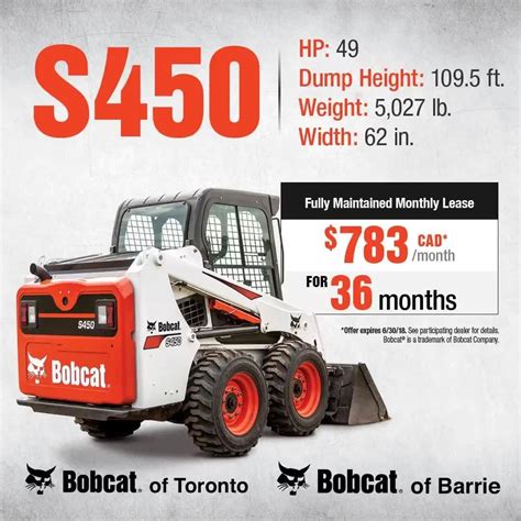 cat skid steer lease|bobcat skid steer lease programs.